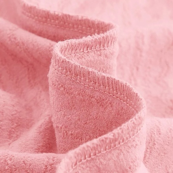 Baby Girl Pink Solid Split Hem Cami Dress Size Large - Picture 3 of 10